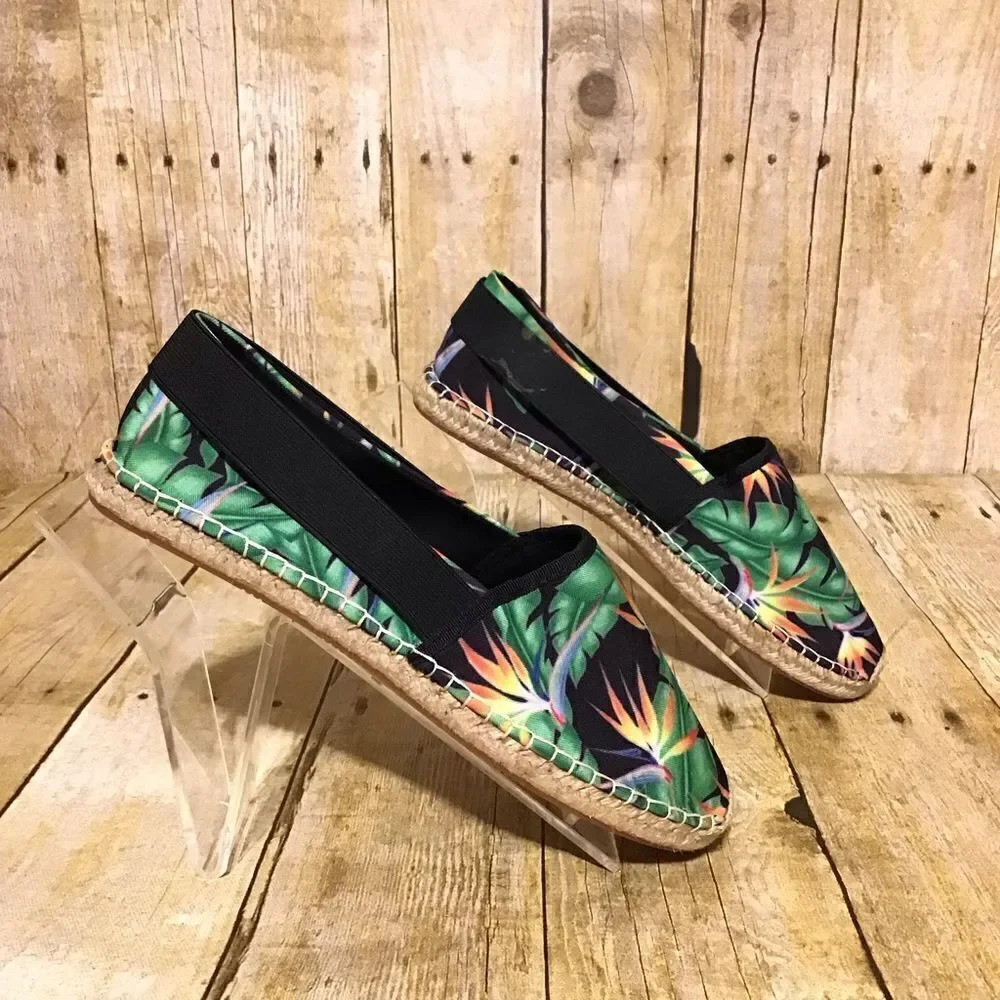 Loudmouth Lucky Bora‎ Bora Espadrille Shoes 7.5 M